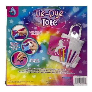 3/$18 Tie-Dye Tote Girls 6 & Up New In Box